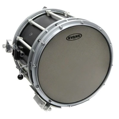 Image de Evans SB14MHG Peau de caisse claire fanfare grise Hybrid, 14 pouces