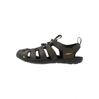 Afbeelding van Keen Clearwater CNX Outdoorsandalen, Heren, Maat: 41, Magnet/black Leer en textiel