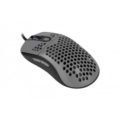 Afbeelding van Arozzi Ultra Light Favo Gaming muis, 16.000 dpi, gevlochten kabel, RGB, grijs