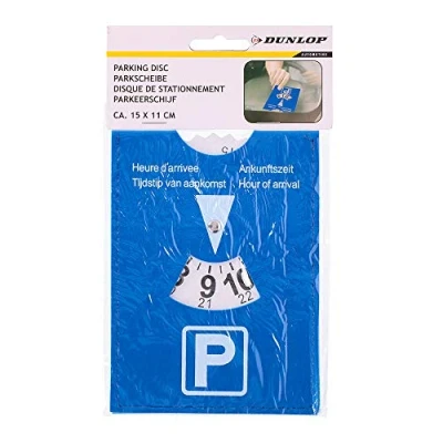 Afbeelding van Dunlop Parkeerschijf 15 X 11 Cm Blauw