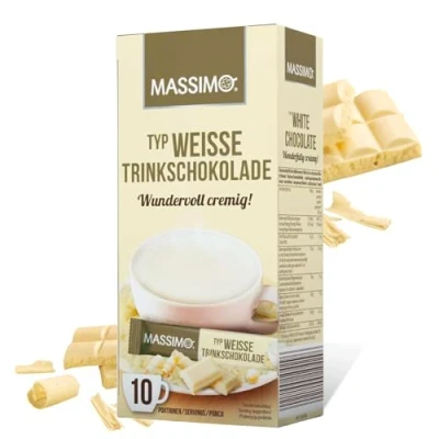 Afbeelding van Massimo Witte Drinkchoc 16x250g