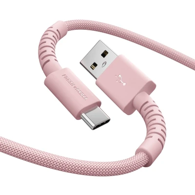 Afbeelding van Fresh&#039;n Rebel USB A naar C kabel 2 m Roze