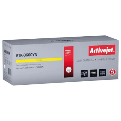 Afbeelding van ATK 8600YN toner (replacement for Kyocera TK 8600Y; Supreme; 20000 pages; yellow) pages Yellow 1 pc(s)