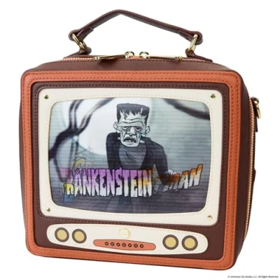Afbeelding van Loungefly, Handtas, Universal Monsters by schoudertas Vintage TV