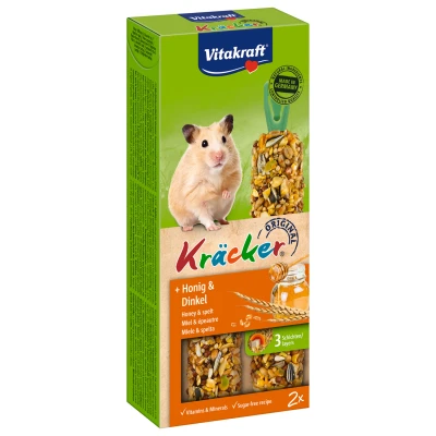 Afbeelding van Vitakraft Hamster Kracker Knaagdiersnack Honing