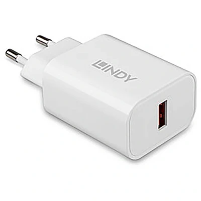 Afbeelding van LINDY 18W USB Typ A Charger oplader 18 W Binnen Uitgangsstroom (max.) 3 Aantal uitgangen: 1 x