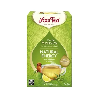 Afbeelding van Yogi Tea Natural Energy Citroen &amp; Bergamot 6x17ST