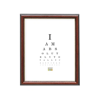 Afbeelding van Deknudt Frames fotolijst S222H3 klassiek bruin voor foto 50x70 cm