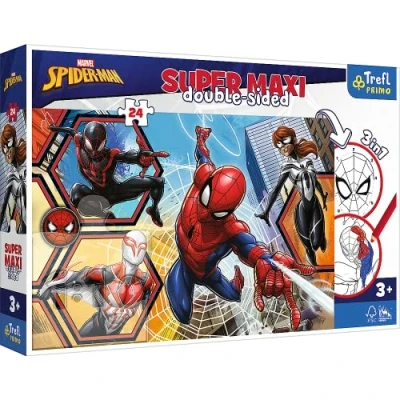 Afbeelding van Spiderman Puzzel Goes into Action 5900511410068