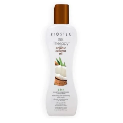 Afbeelding van BioSilk Silk Therapy Organic Coconut Oil 3 in 1 167ml