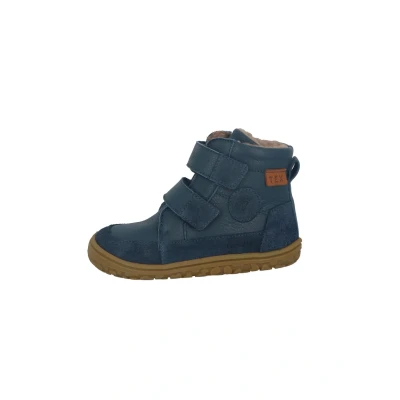 Afbeelding van Lurchi Naika TEX Barefoot Unisex Snowboots voor kinderen, Maat: 26, Blue Leer