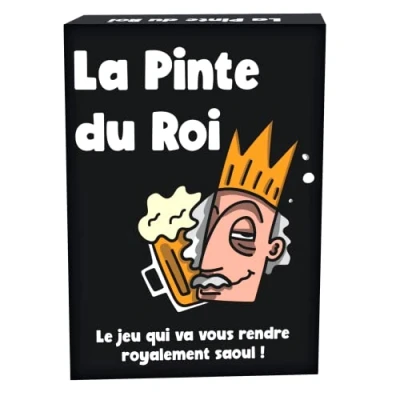 Afbeelding van La Pinte du Roi Het Drinkspel waar je koninklijk dronken van zult worden! voor avonden met vrienden Alcoholspel, kaartspel volwassenen, gezelschapsspel