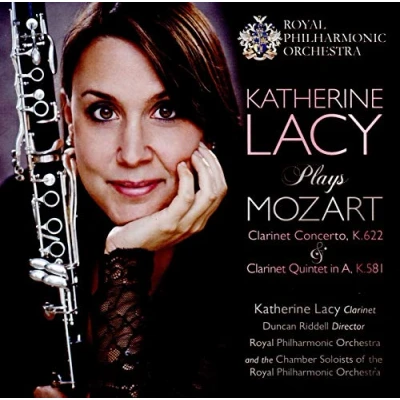 Afbeelding van Katherine Lacy, Royal Philharmonic Orchestra, Duncan Riddell Mozart: Clarinet Concerto Quintet (CD)