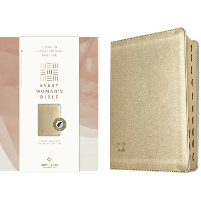 Afbeelding van NLT Every Woman’s Bible, Filament Edition, Gold, Indexed