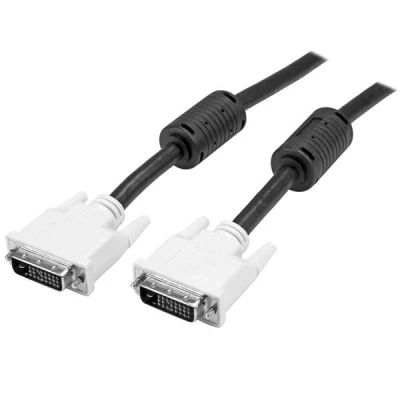 Afbeelding van Kabel Video Digitaal DVI D Startech DVIDDMM3M Wit/Zwart 3 m