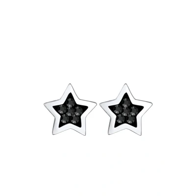 Afbeelding van Elli Stern Astro Trend Oorbellen, Dames, Maat: One Size, Schwarz