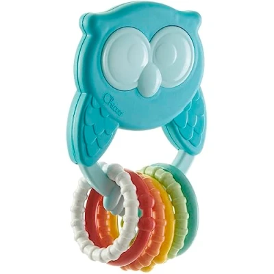 Image de Hochet hibou avec anneaux Chicco