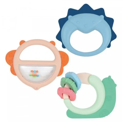 Image de lot de trois hochets dentitions