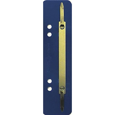 Afbeelding van Exacompta 100 stuks kunststof mappen donkerblauw PP folie bedrijfsbeheer kantoor school 425007B