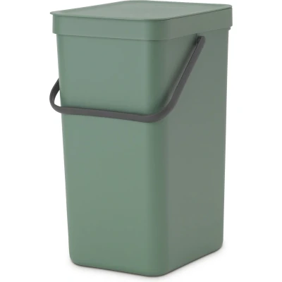 Afbeelding van Brabantia Sort &amp; Go Afvalemmer 16 liter, wit