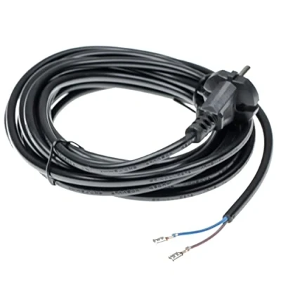 Afbeelding van vhbw Universele elektrische kabel voor stofzuigers, compatibel met Kärcher, Siemens, Miele en Divers, 6 m, 1000 W