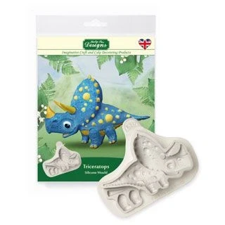 Afbeelding van Katy Sue Mold Dino Triceratops