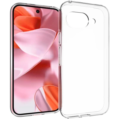 Afbeelding van Accezz Hoesje Geschikt voor Google Pixel 9a Clear Backcover Transparant