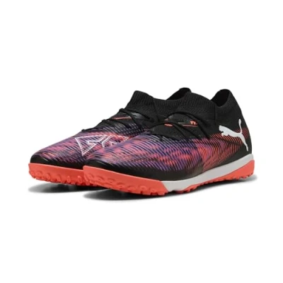 Afbeelding van FUTURE 8 MATCH TT voetbalschoenen, Zwart/Rood/Wit, Maat 46,5 PUMA