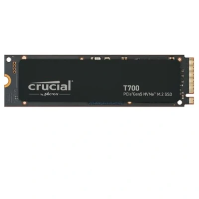 Image de Disque SSD interne Crucial T700 PCle Gen5 NVMe 4 To Noir