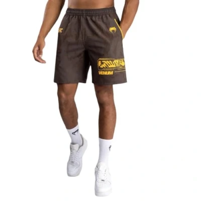 Afbeelding van Venum UFC Fight WEEK MENS Training Shorts Korte broeken, Heren, Maat: XXL, Dark brown
