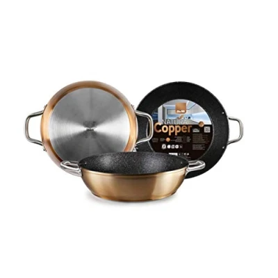 Afbeelding van Ibili Natura Copper Braadpan Ø 28 cm.