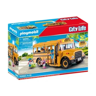 Afbeelding van PLAYMOBIL City Life Amerikaanse schoolbus 70983