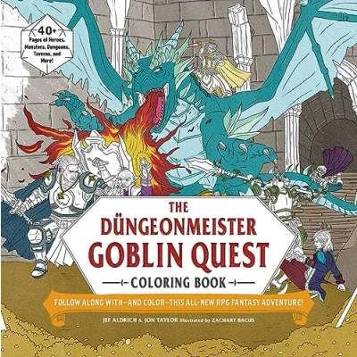 Afbeelding van Düngeonmeister Series The Goblin Quest Coloring Book