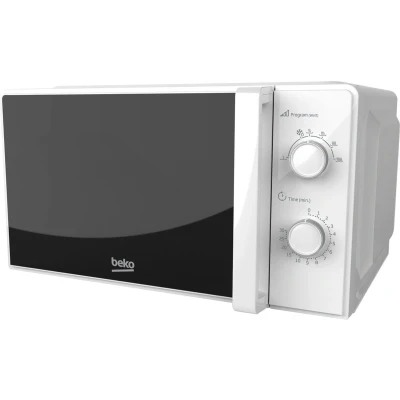 Afbeelding van Beko MOC20100WFB, Aanrecht, Solo magnetron, 20 l, 700 W, Knop, Wit