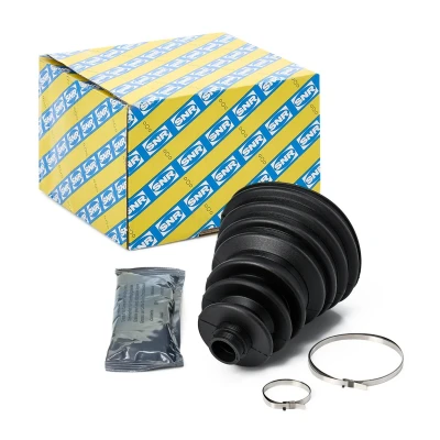 Afbeelding van SNR OBK10.002 Aandrijfashoes Wielzijde, Vooras rechts, links Rubber MERCEDES BENZ: ML Class, BMW: X6, OPEL: Movano B Van