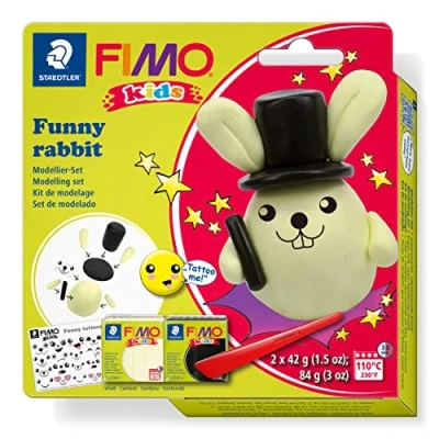 Afbeelding van Fimo kids Set Mod.klei fk rabbit