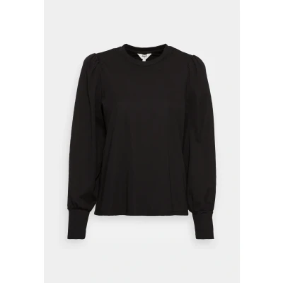Afbeelding van Object Objcaroline L/S NOOS Blouse, Dames, Maat: Large, Black
