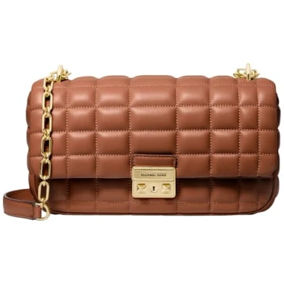 Afbeelding van Michael Kors Tribeca Chain Schoudertas, Dames, Maat: One Size, Luggage