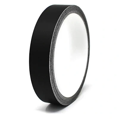Afbeelding van Finest Folia Decoratieve plakstrips voor auto, motorfiets, boot, modelbouw, vele kleuren, lengte 10 m (mat zwart, 20 mm)