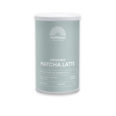 Afbeelding van Mattisson Latte Matcha Bio 140 gr