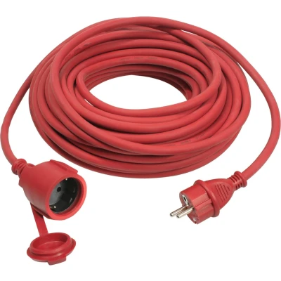 Afbeelding van AS Schwabe 60272 Stroom Verlengkabel 16 A Rood 5.00 m