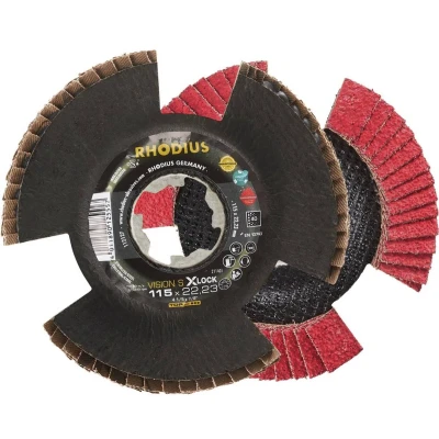 Afbeelding van Rhodius 211401 VISION SPEED X LOCK Lamellenschijf RVS, Staal, Non ferrometaal 10 stuk(s)