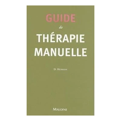 Image de Guide de therapie manuelle
