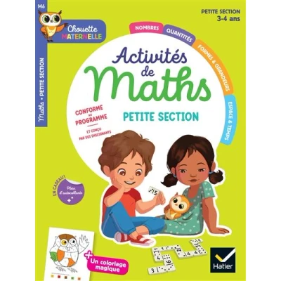 Image de Chouette Maternelle Activités de maths Petite Section 3 ans