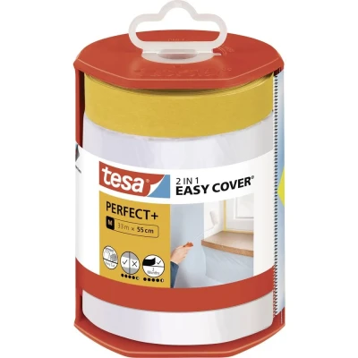 Afbeelding van tesa Easy Cover Perfect+ 56572 00000 00 Afdekfolie Geel, Transparant (l x b) 17 m 2.60 1 stuk(s)