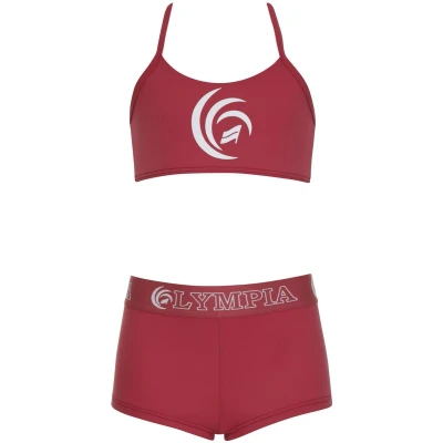 Afbeelding van Olympia SET Bikini voor kinderen, Maat: 104, Rot
