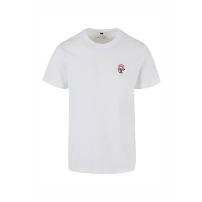 Afbeelding van Mister Tee Donut EMB Tshirt basic, Heren, Maat: Small, White