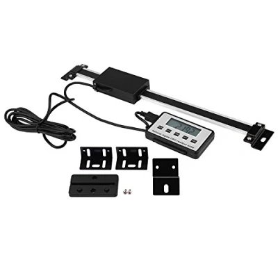 Afbeelding van 0 200 mm nauwkeurige digitale lineaire schaal LCD leesset voor freesmachines, snelle snelheid van 3 m/s