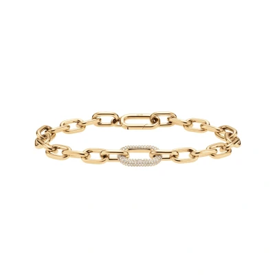 Afbeelding van Daniel Wellington Crystal Link Golden Bracelet DW00400593
