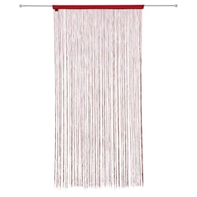 Afbeelding van Atmosphera Draadgordijn, rood, 90 x 200 cm